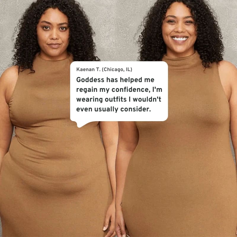 GoddessCurve™ Snatched Silhouette Bodysuit