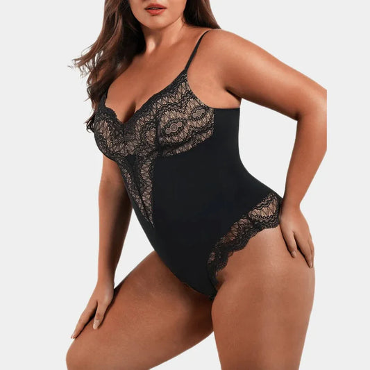 GoddessCurve™ Lace Sculpting Bodysuit