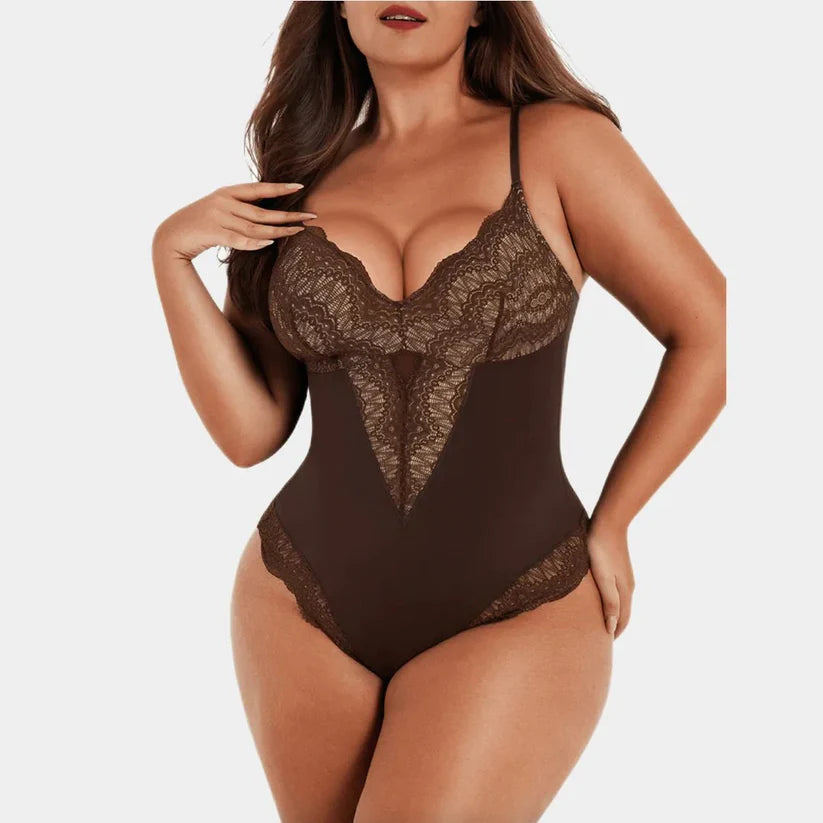 GoddessCurve™ Lace Sculpting Bodysuit
