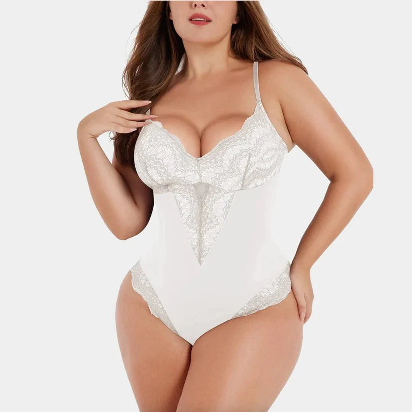 GoddessCurve™ Lace Sculpting Bodysuit