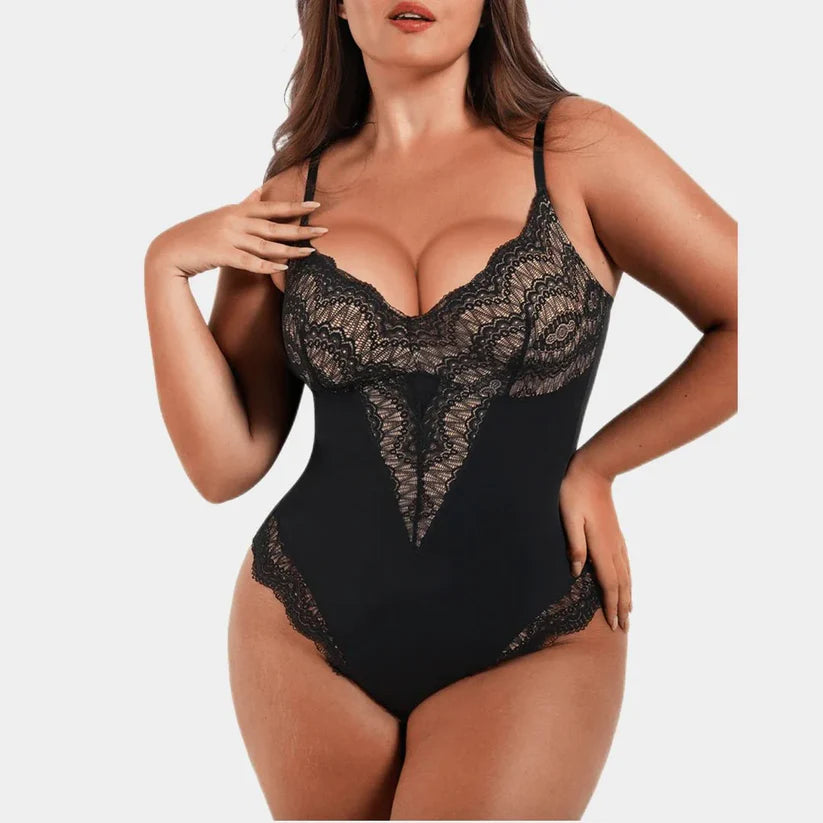 GoddessCurve™ Lace Sculpting Bodysuit